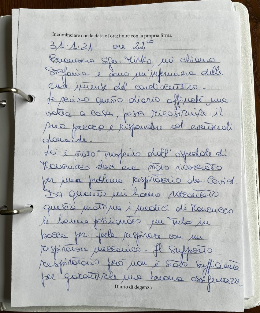 DiarioP1 - ECMO – Tagebuch eines auf den Kopf gestellten Lebens