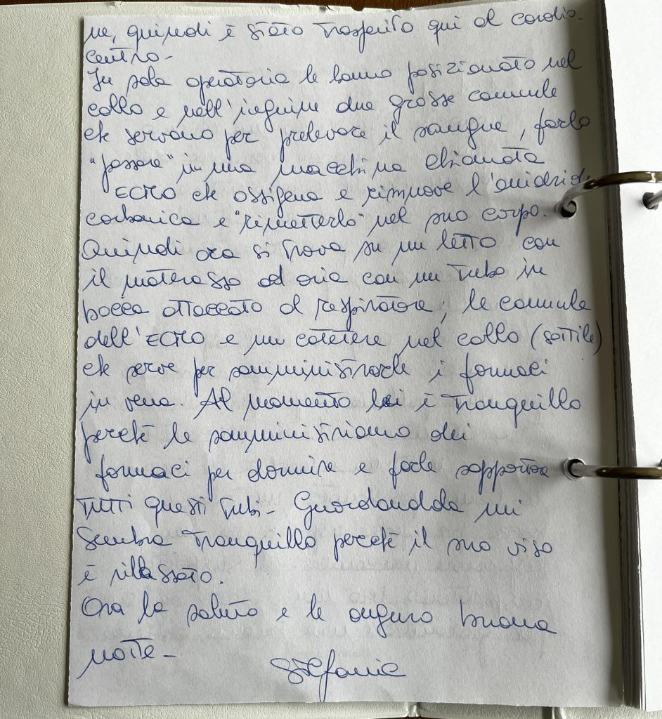 DiarioP2 - ECMO – Tagebuch eines auf den Kopf gestellten Lebens